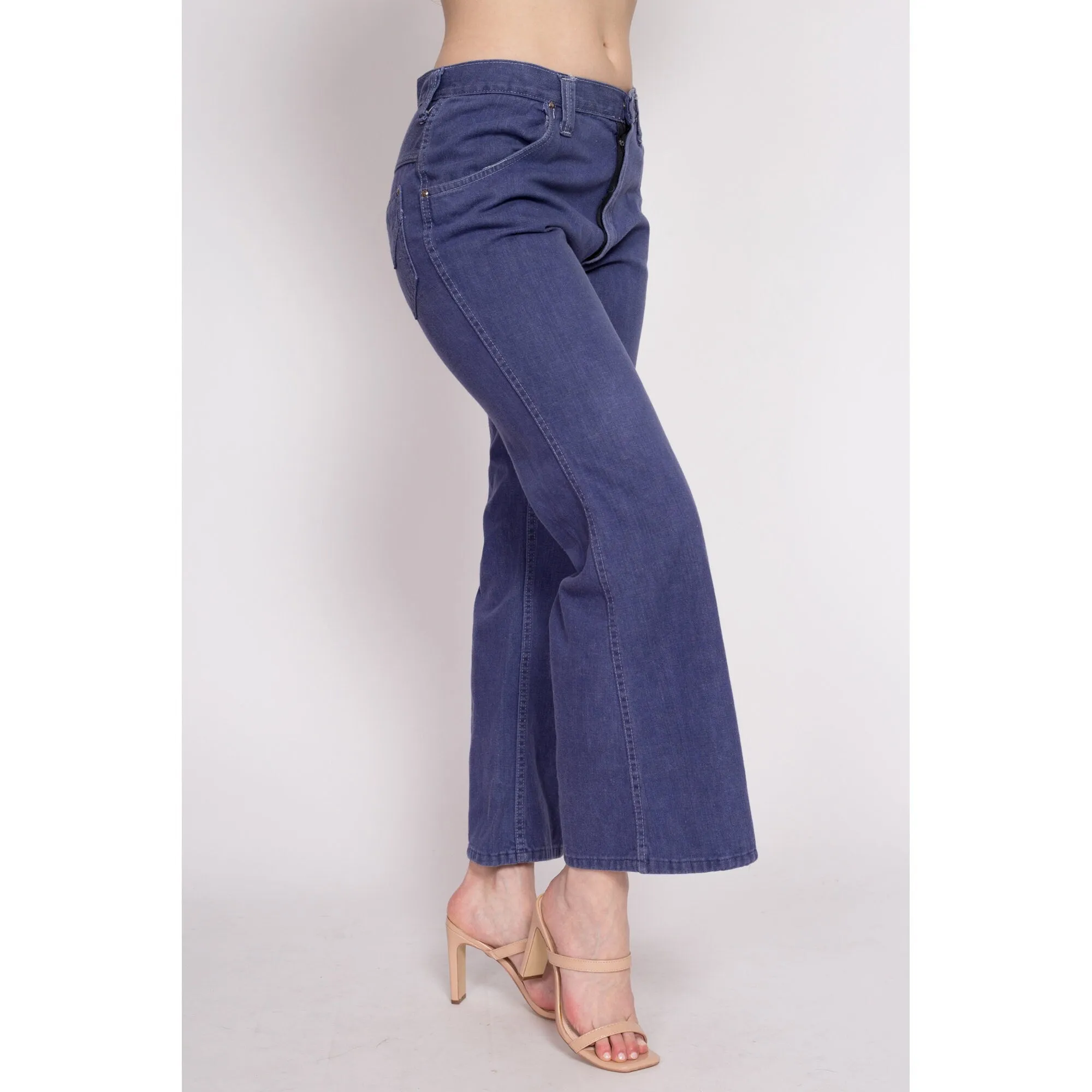 70s Soft Denim Bell Bottoms - Medium, 31"