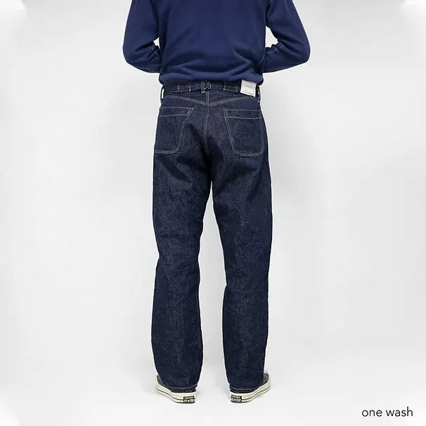 819 Denim 13.5oz Selvedge - Hi-Rise Wide Tapered - Sukumo Natural Indigo Hand-Dyed