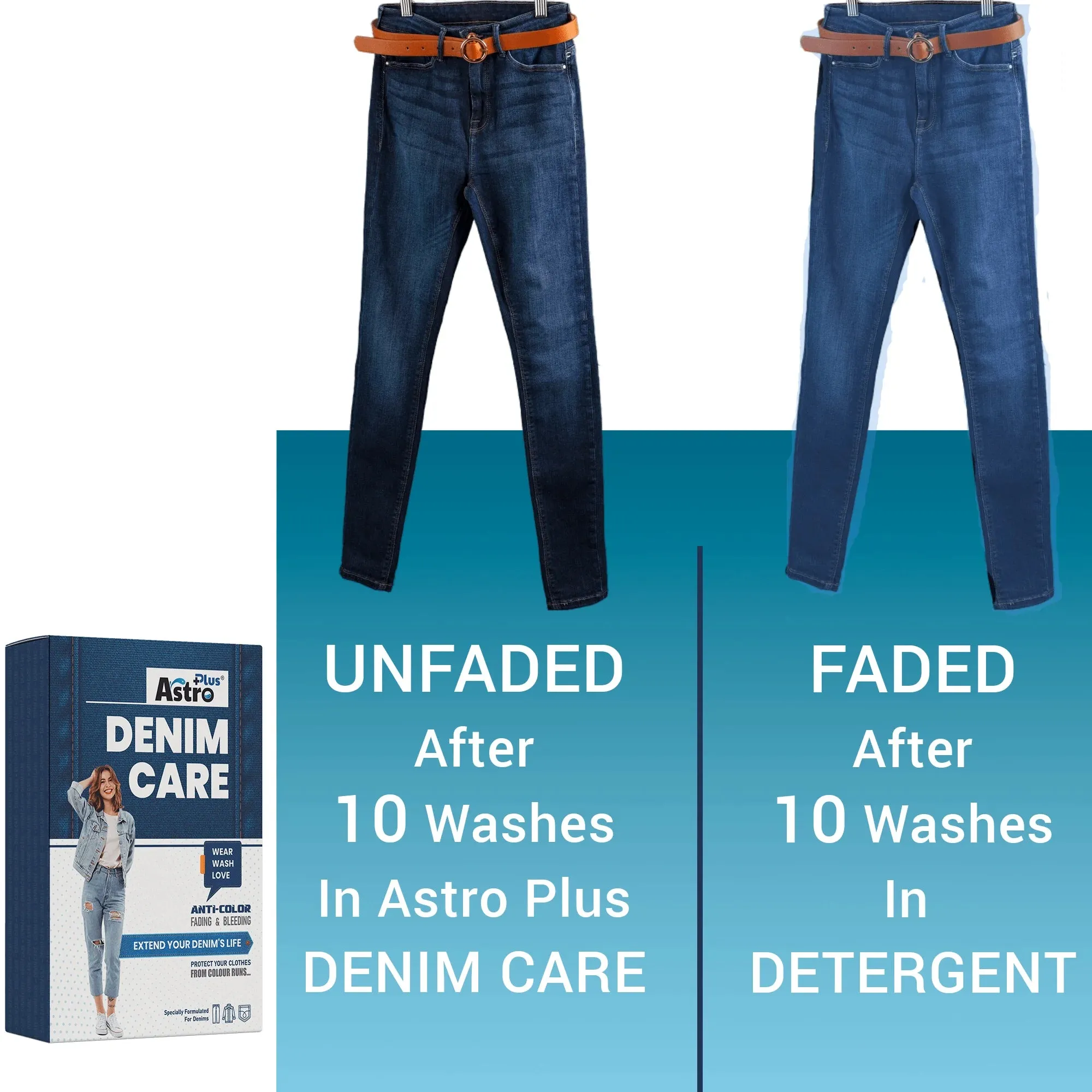 Astro Plus  No 1 Special Denim Care Liquid Wash I Ultimate Solution For Washing All Your Denim and Jeans-Jacket