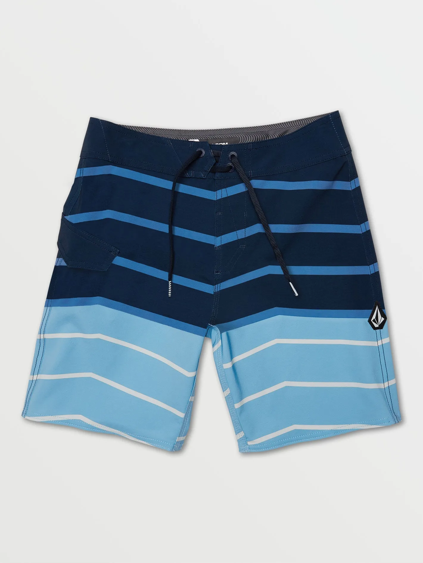 Big Boys Swipe Stripe Mod-Tech Trunks - Navy