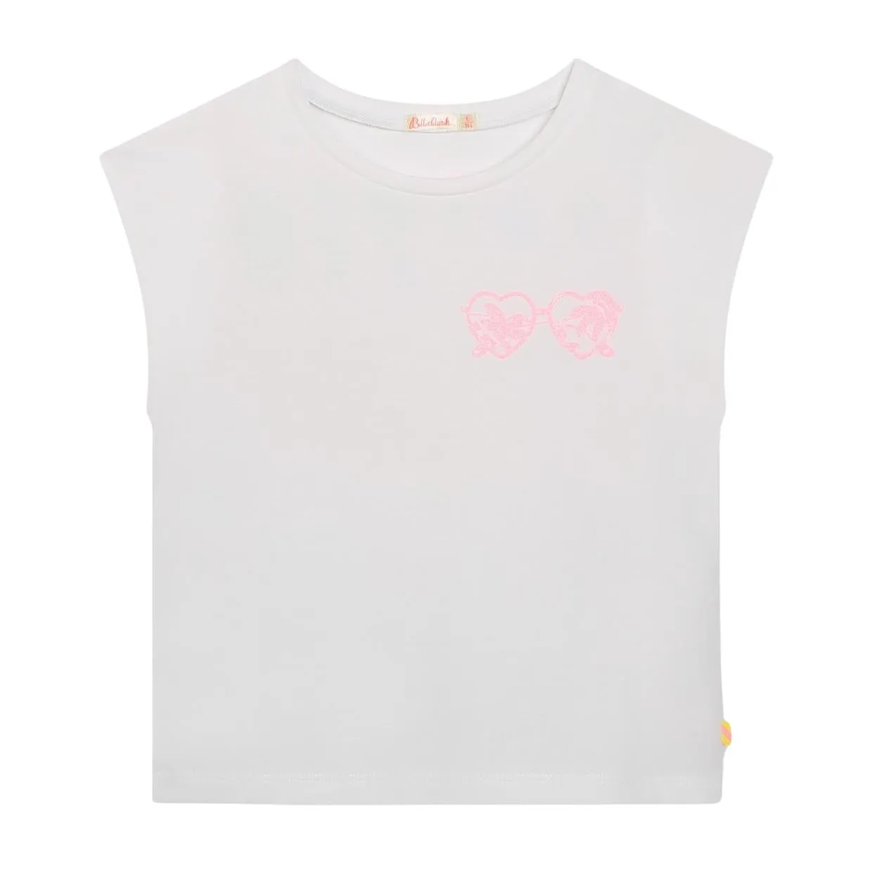 Billieblush White Short Sleeve T-Shirt