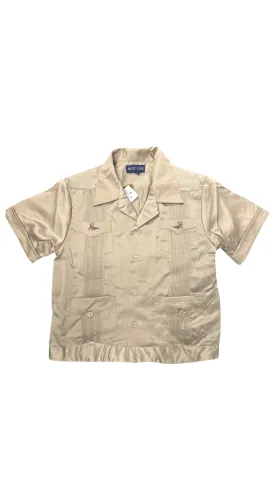 Boys Scorpion Guayabera L.Coffee