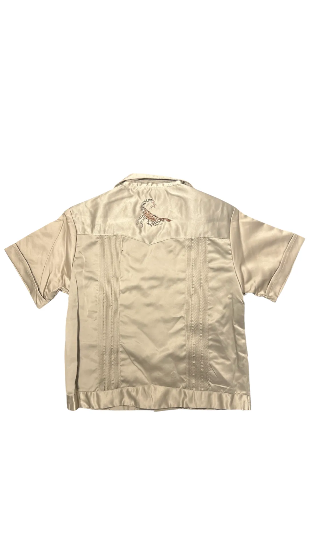 Boys Scorpion Guayabera L.Coffee