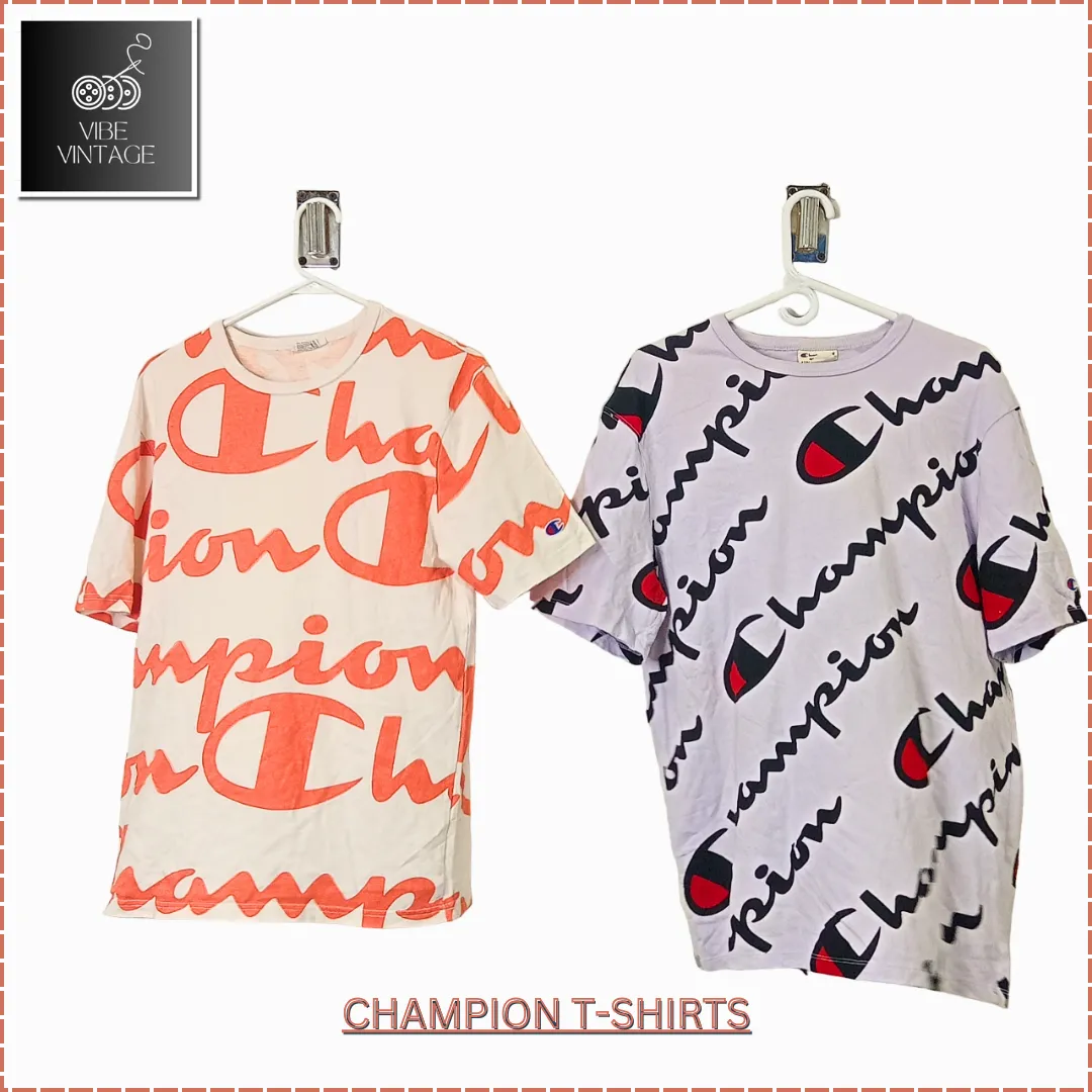 CHAMPION T-SHIRTS - 40 PCS