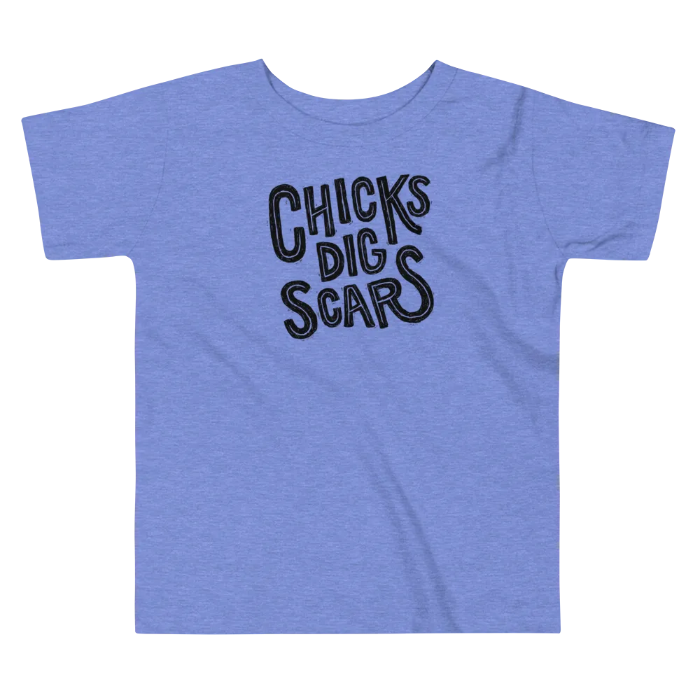 Chicks Dig Scars - Kids (2T-5T) T-Shirt