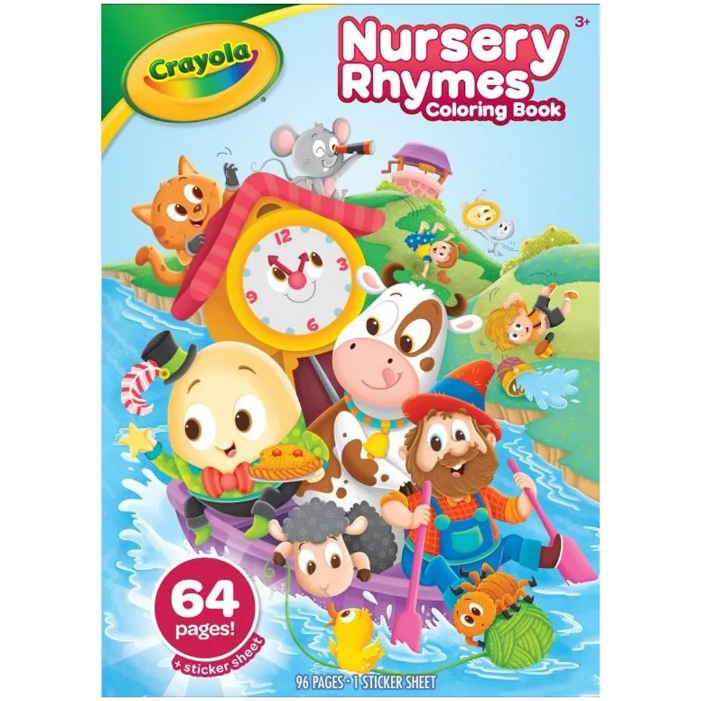 Crayola Nursery Rhymes Coloring Book