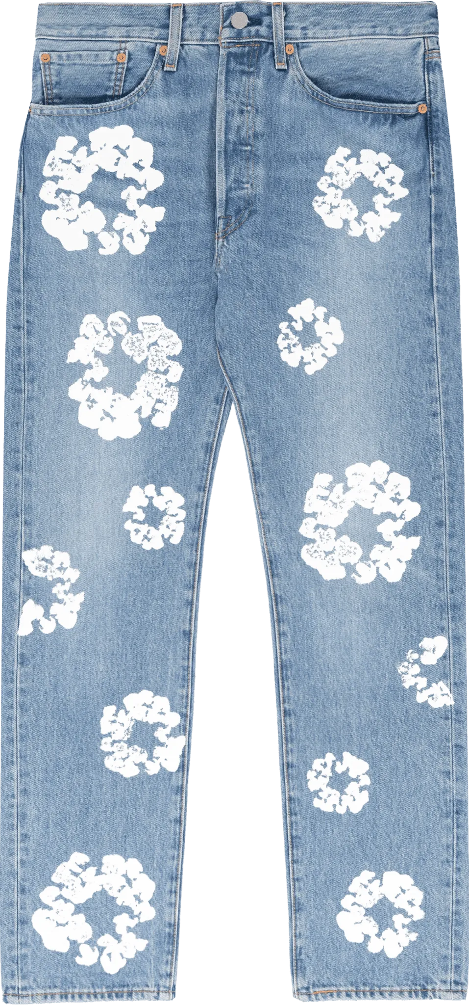 Denim Tears Levi's The Cotton Wreath Jean Light Wash