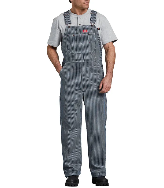 Dickies - 83-297 Hickory Stripe Bib Overalls