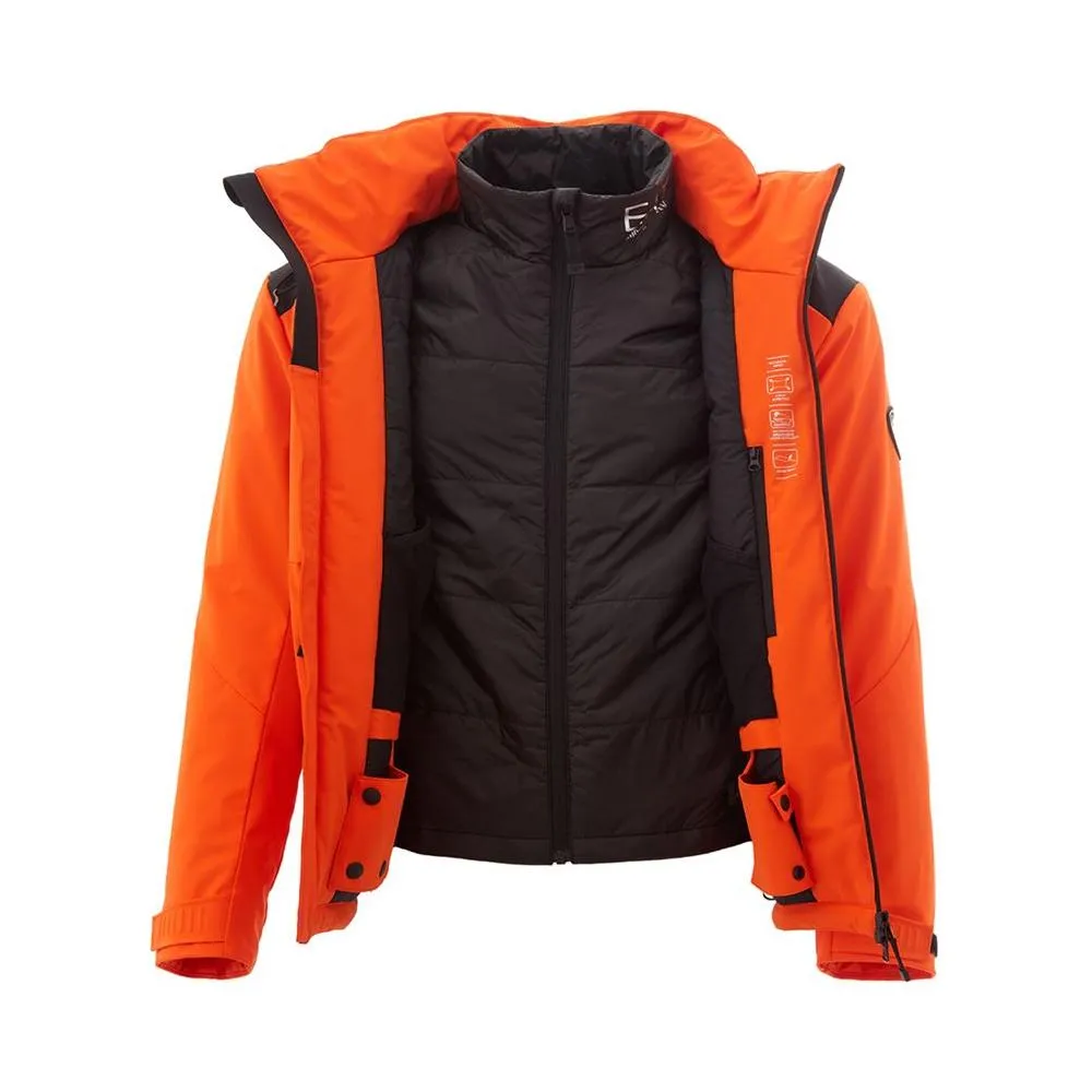 EA7 Emporio Armani Radiant Orange EA7 Lightweight Jacket