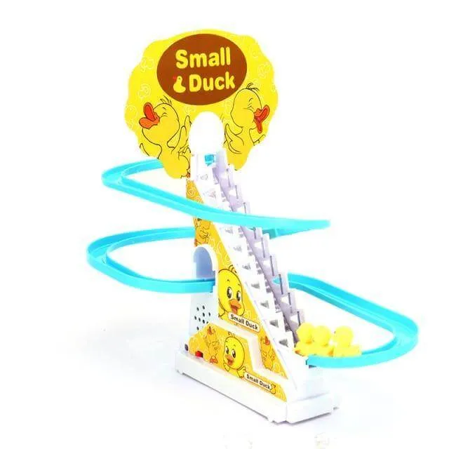 Electric Rail Stair Climbing Fun Kid Toy Set