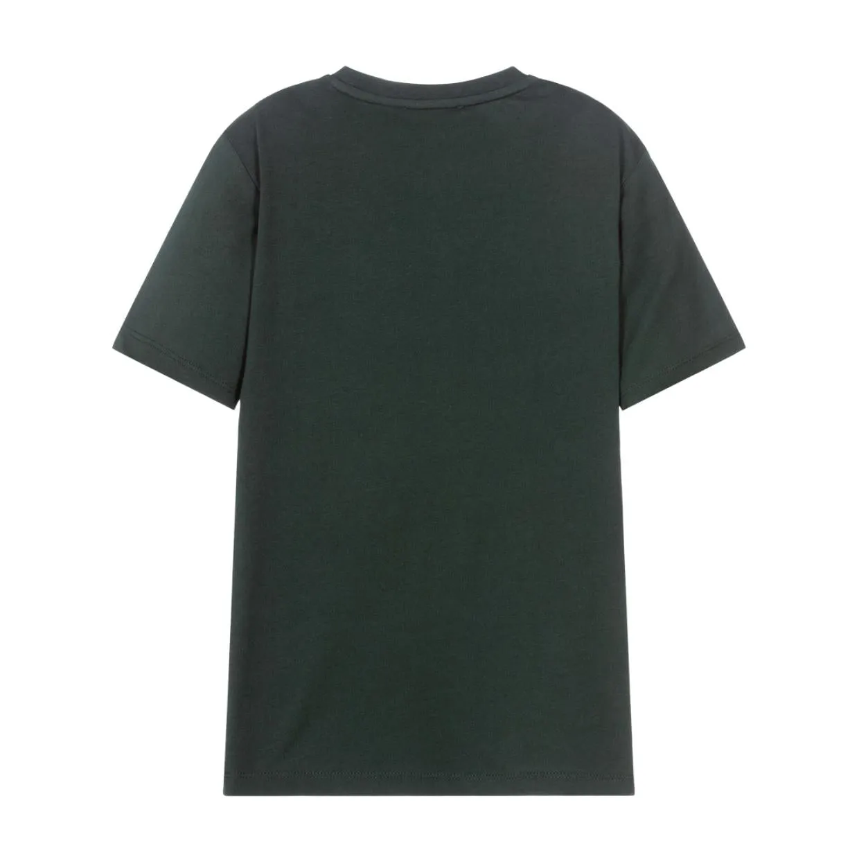 Emporio Armani Junior Monogram Eagle Logo Green T-Shirt