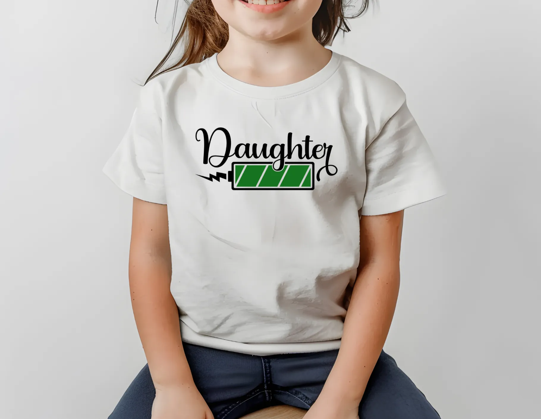 Energized Daughter | Kids Heavy Cotton™ Tee