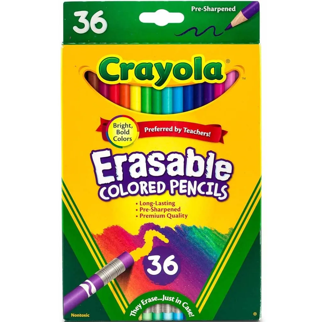 Erasable Colored Pencils, 36ct