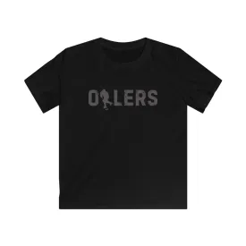 Kids dark black/navy Oilers Softstyle Tee