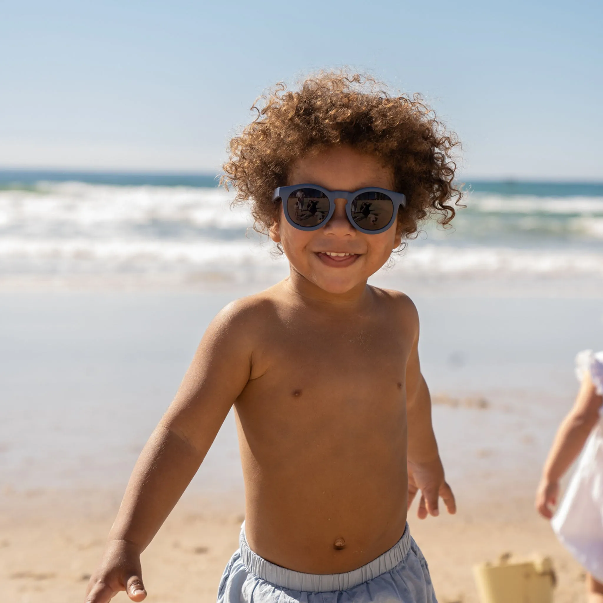 Kids Ocean Blue Recycled Sunglasses