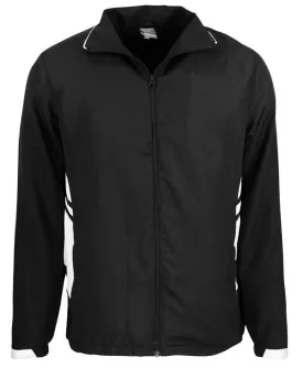 Kids Tasman Track Top Black/White