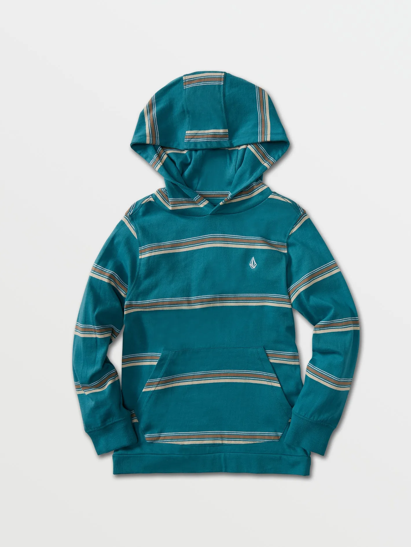 Little Boys Masone Hooded Long Sleeve Shirt - Storm Blue