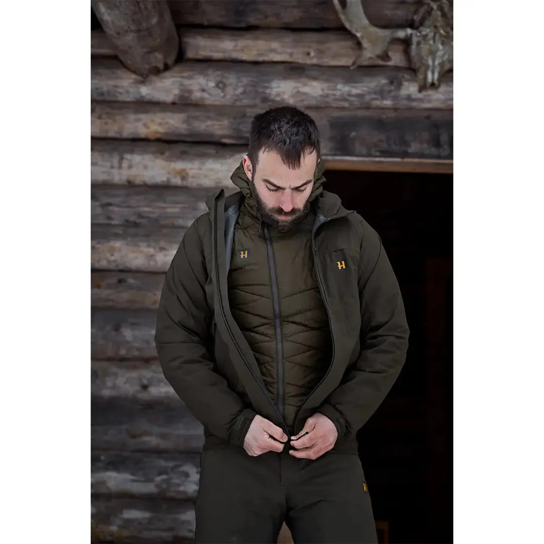 Logmar Insulated Packable Hooded Jacket - Willow Green by Harkila