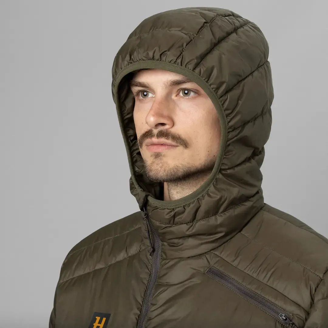 Logmar Insulated Packable Hooded Jacket - Willow Green by Harkila