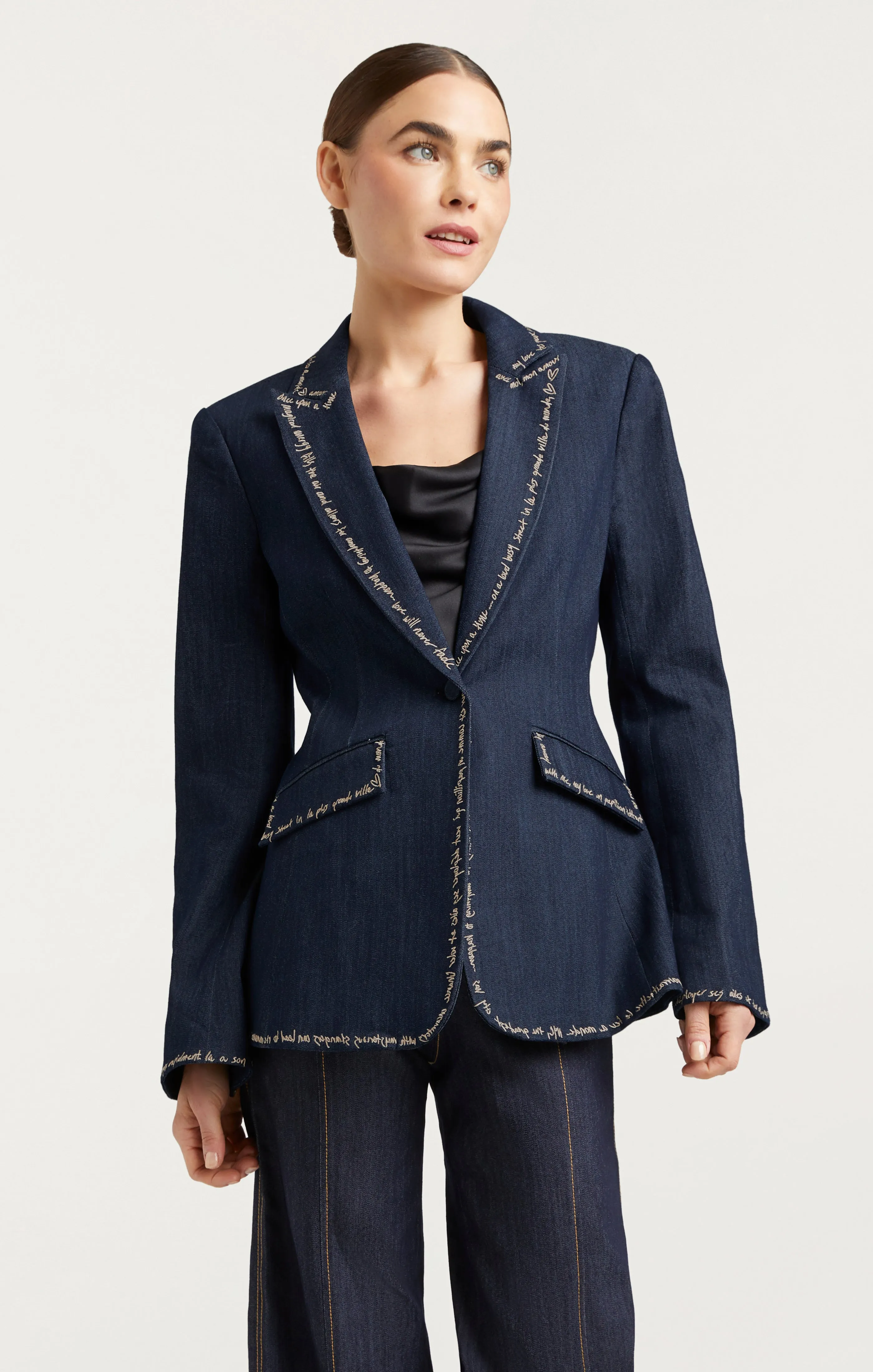 Love Letter Denim Cheyenne Blazer