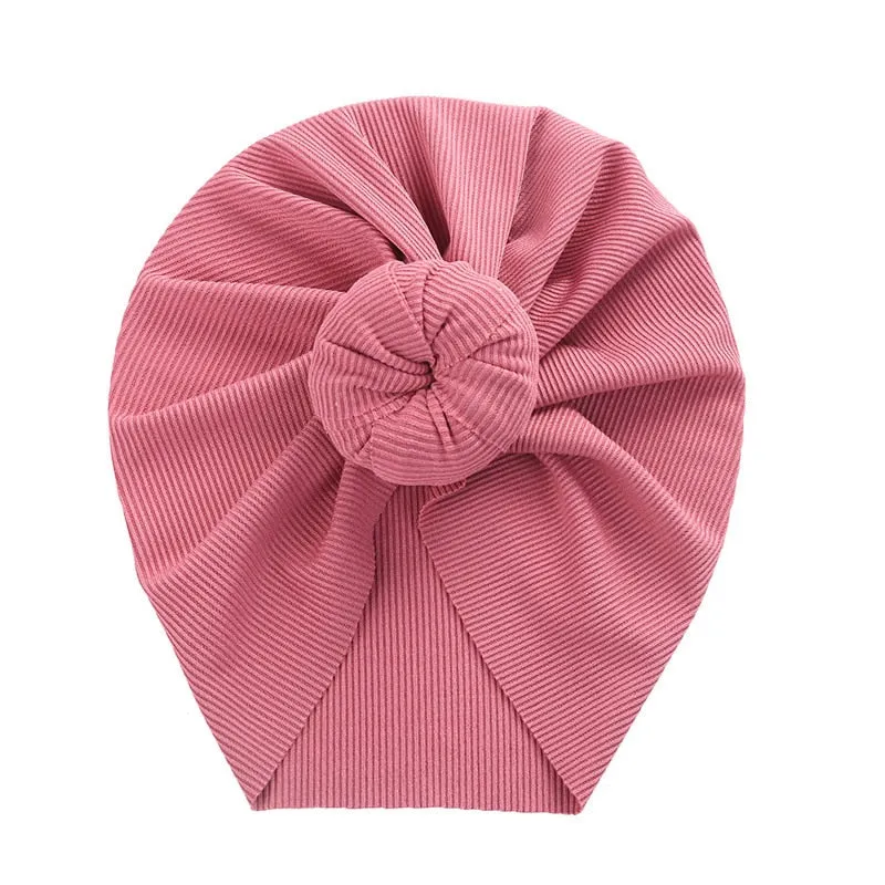 Lovely Flower Baby Hat Soft Baby Girl Hat Turban Spring Infant Toddler Newborn Baby Cap Bonnet Headwraps Kids Hat Beanies