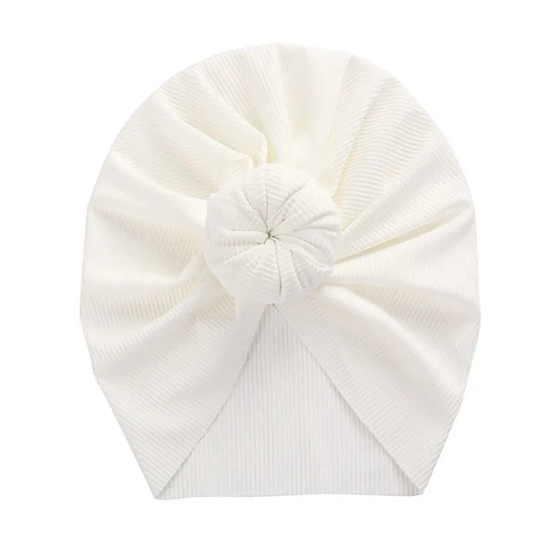 Lovely Flower Baby Hat Soft Baby Girl Hat Turban Spring Infant Toddler Newborn Baby Cap Bonnet Headwraps Kids Hat Beanies