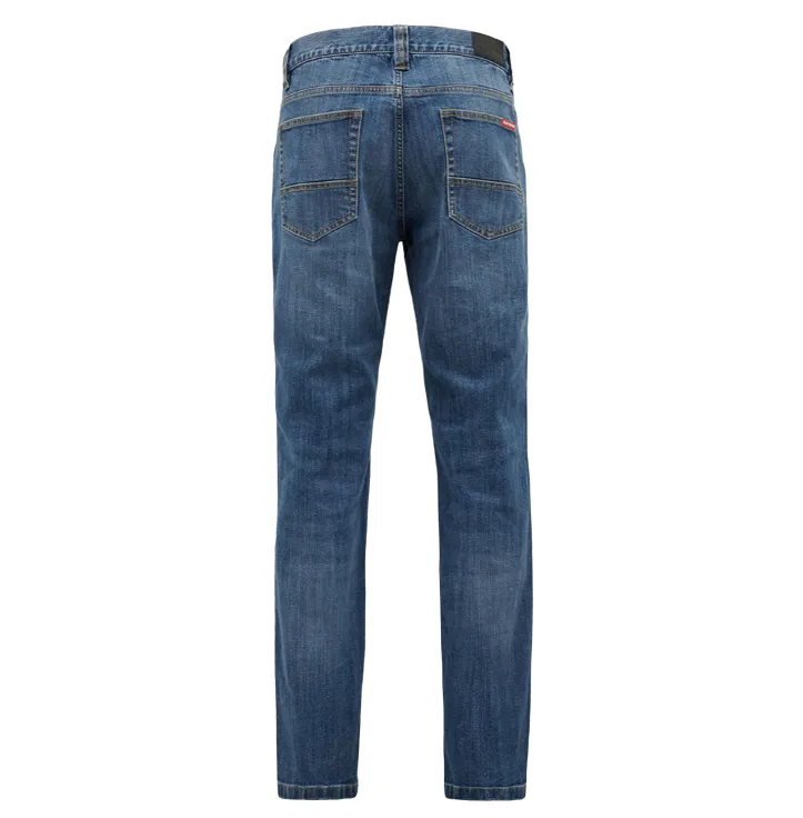 Mens Hard Yakka Heritage Regular Jeans Tough Denim Stonewash Y03100