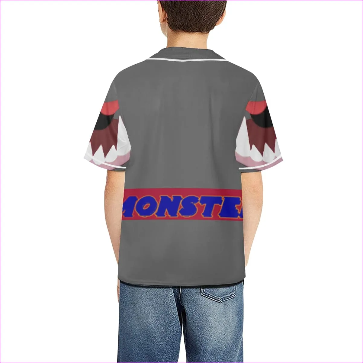 Monster Kids Kids Baseball Jersey - 3 options