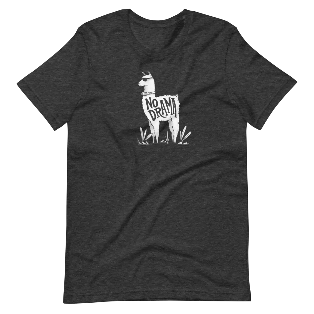 No Drama Llama - Adult T-Shirt