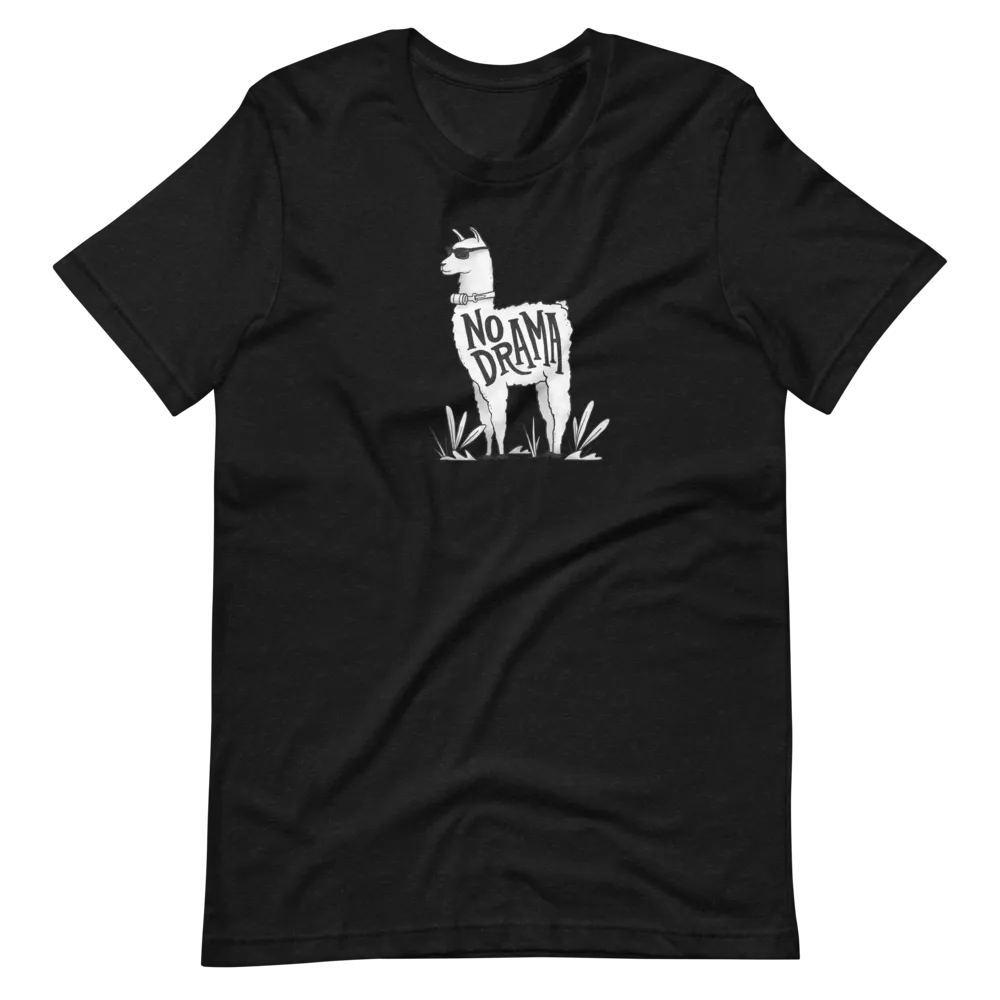 No Drama Llama - Adult T-Shirt