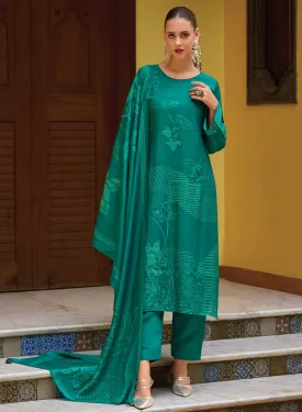 Party Wear Muslin Unstitched Suit Material for Women