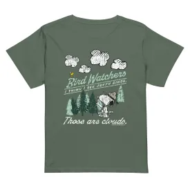 Peanuts Bird Watchers Women's High Waisted T-Shirt