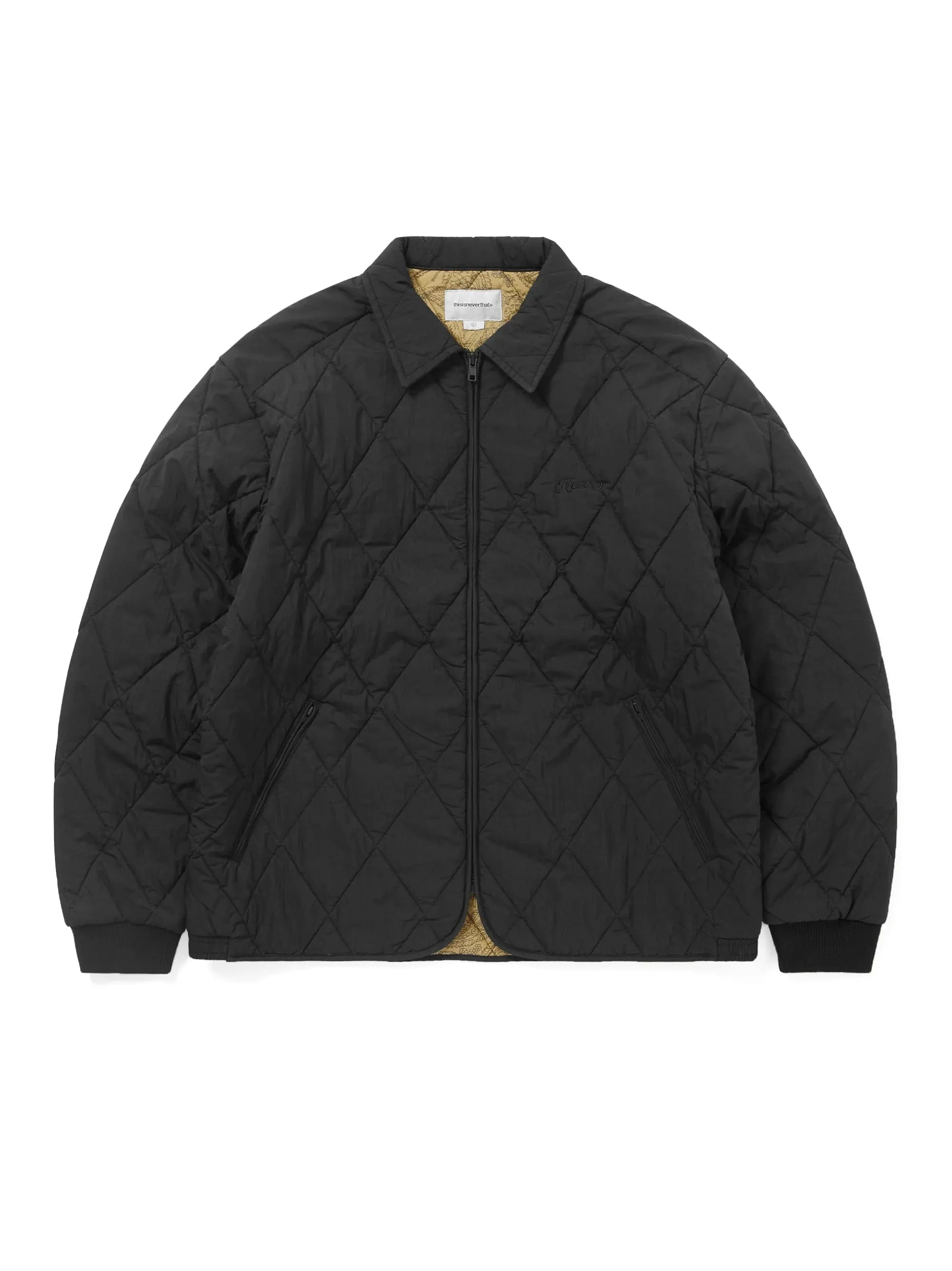 Quilted Jacket Black / THIS IS NEVER THAT