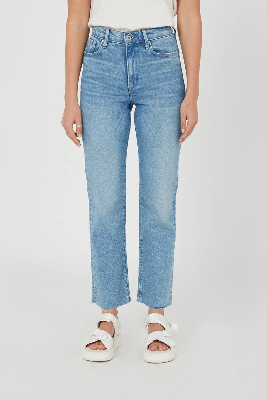 SALE - Zoe High Rise Straight Jean - Sunday