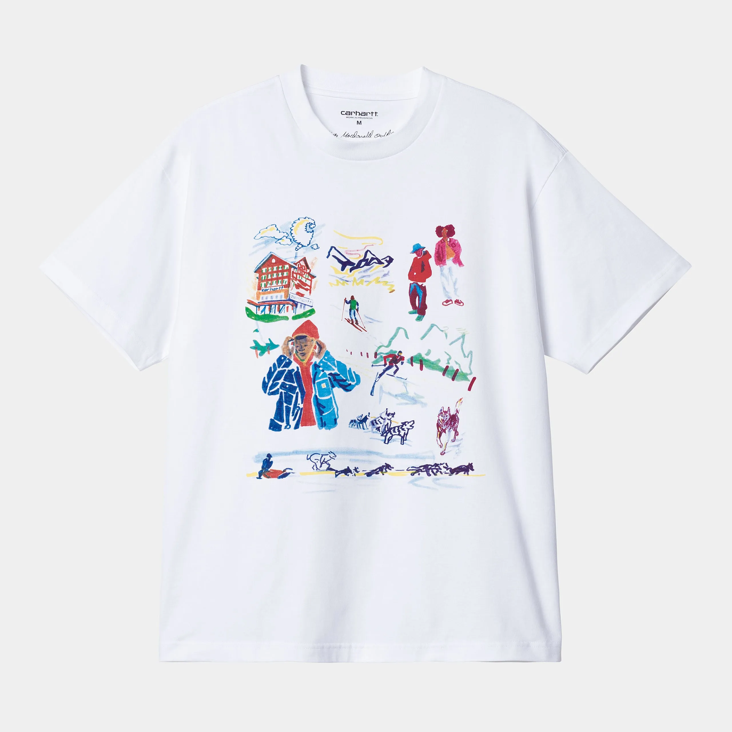 S/S OLLIE MAC CHALET T-S / CARHARTT WIP / WHITE