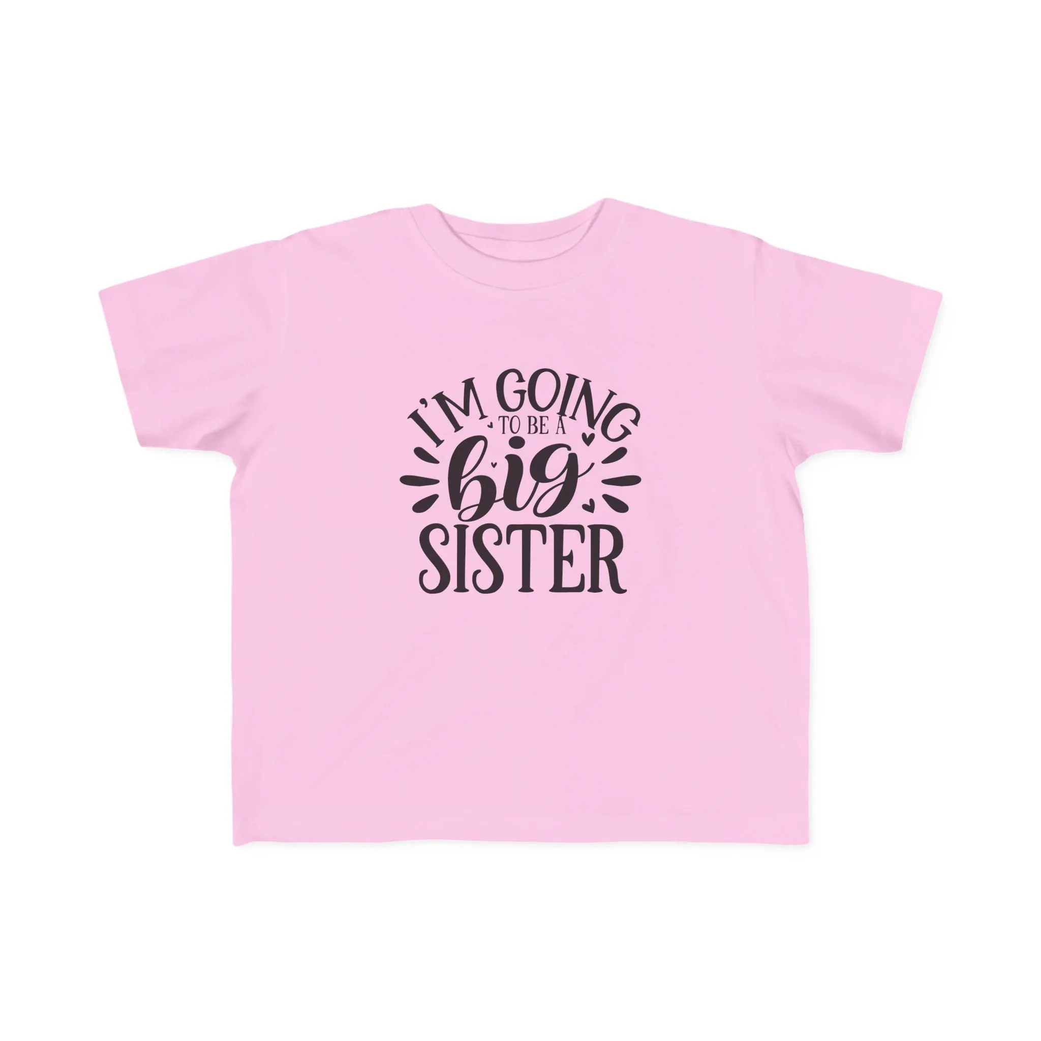 Toddler's Fine Jersey T-shirt: Big sister tshirt