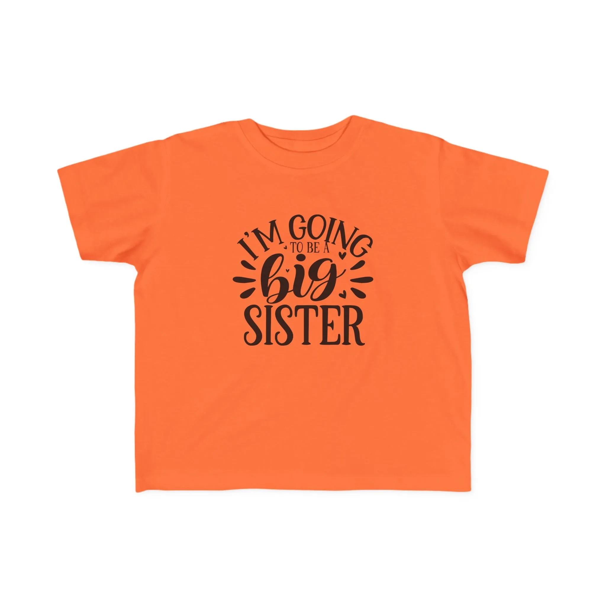 Toddler's Fine Jersey T-shirt: Big sister tshirt