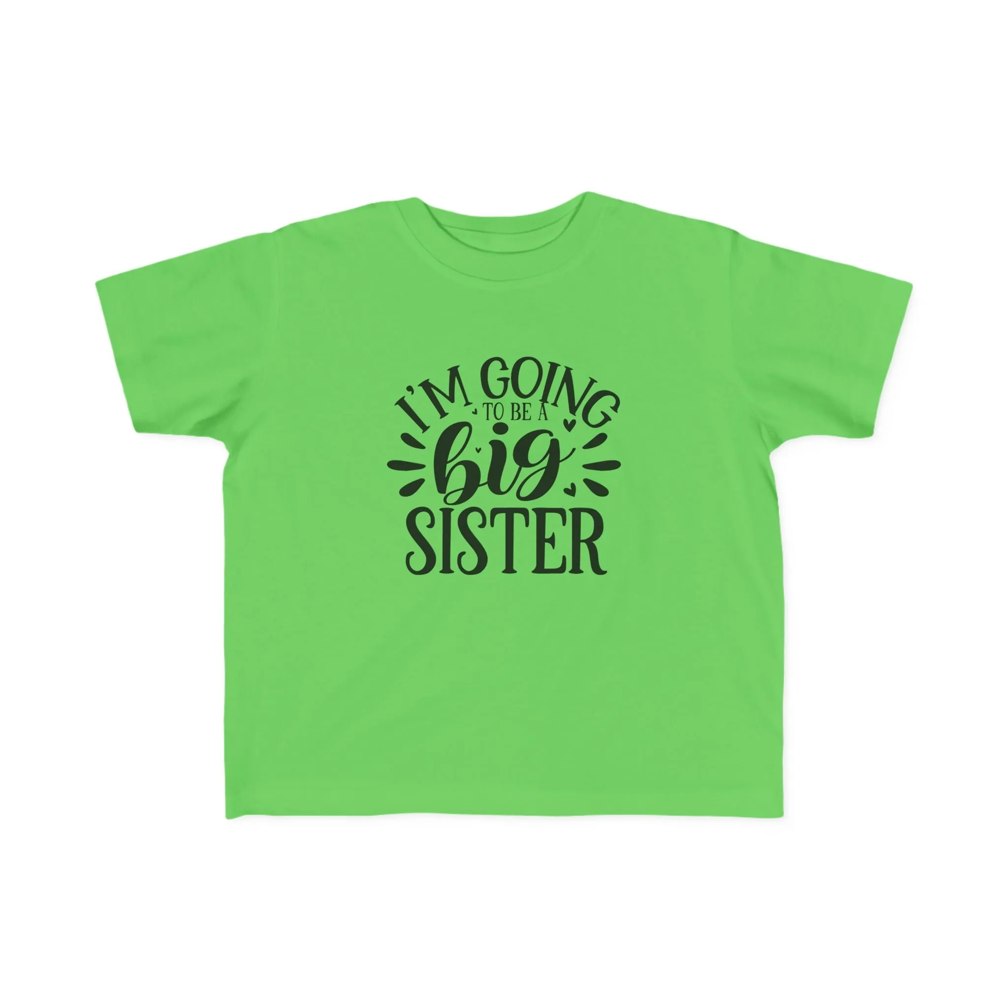 Toddler's Fine Jersey T-shirt: Big sister tshirt