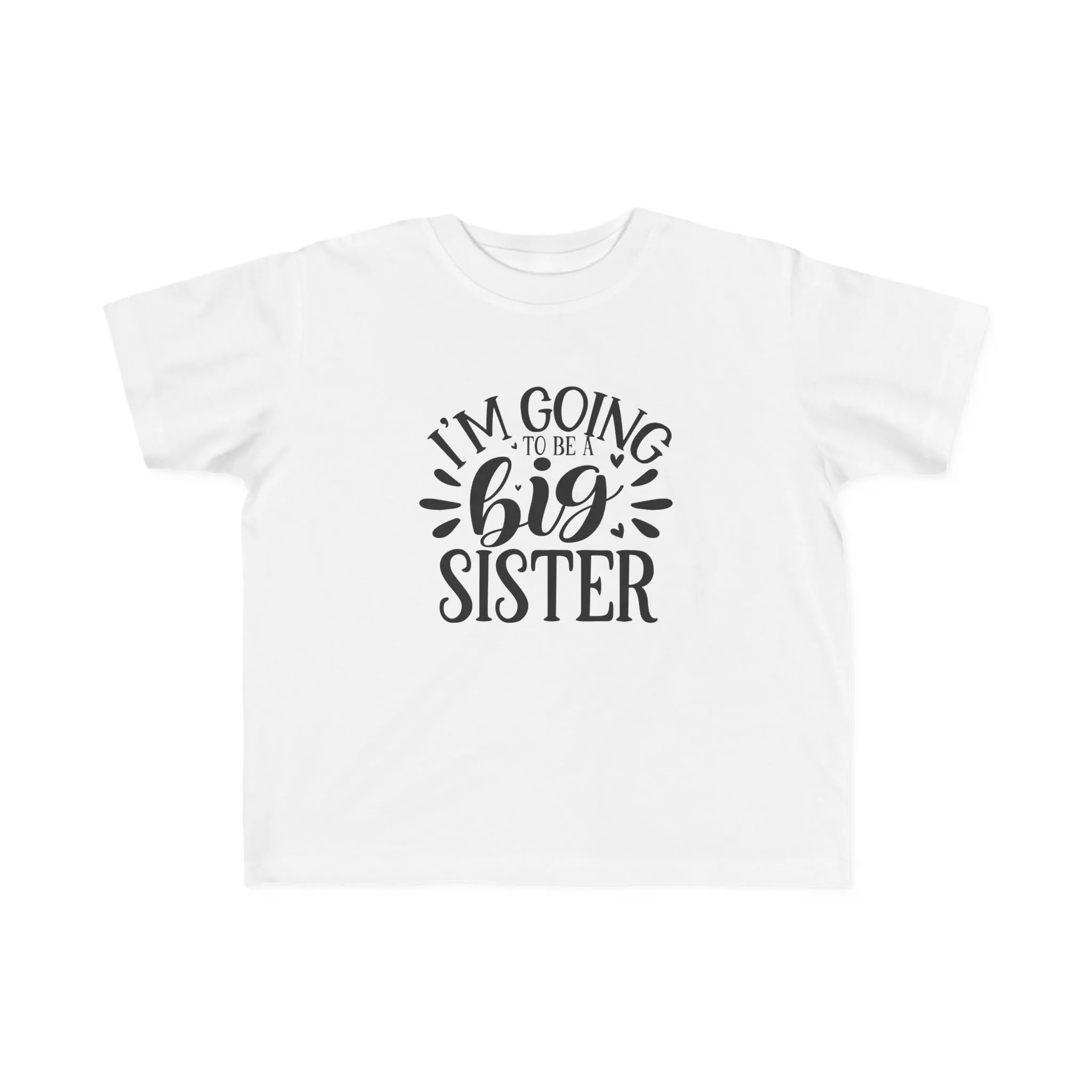 Toddler's Fine Jersey T-shirt: Big sister tshirt