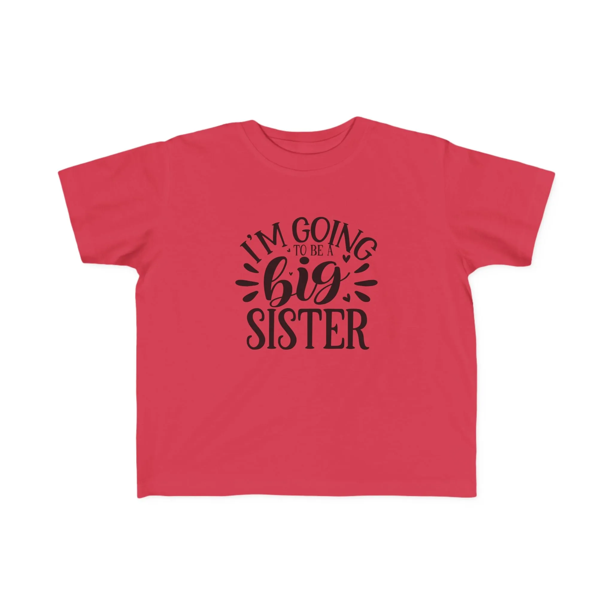 Toddler's Fine Jersey T-shirt: Big sister tshirt