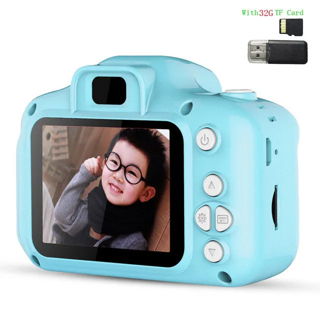 Toy Children's Camera Photo Digital Birthday Gift for Boys and Girls