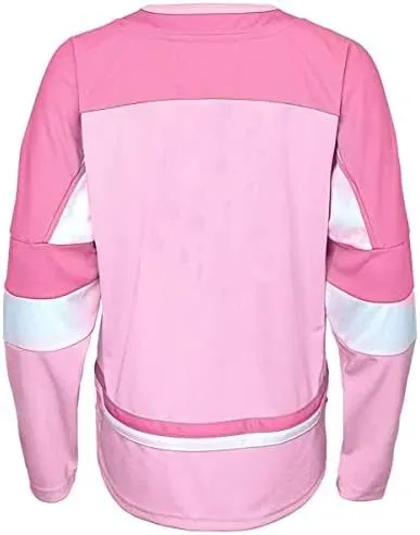 Vegas Golden Knights Youth Girls Pink Jersey Kids