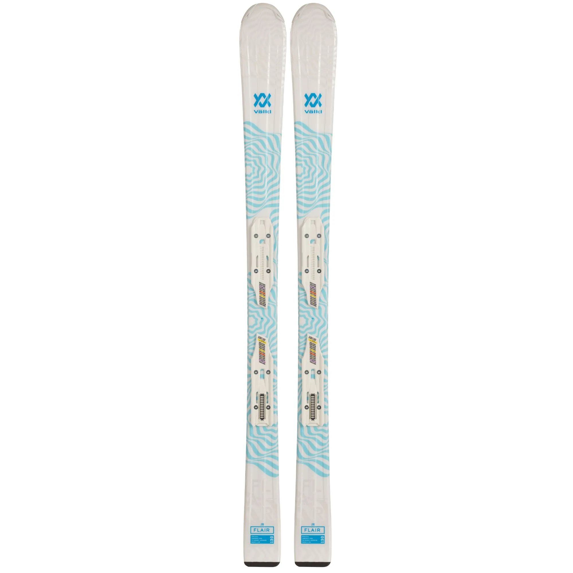 Volkl Flair Jr. Kids Skis with vMotion 4.5 Bindings