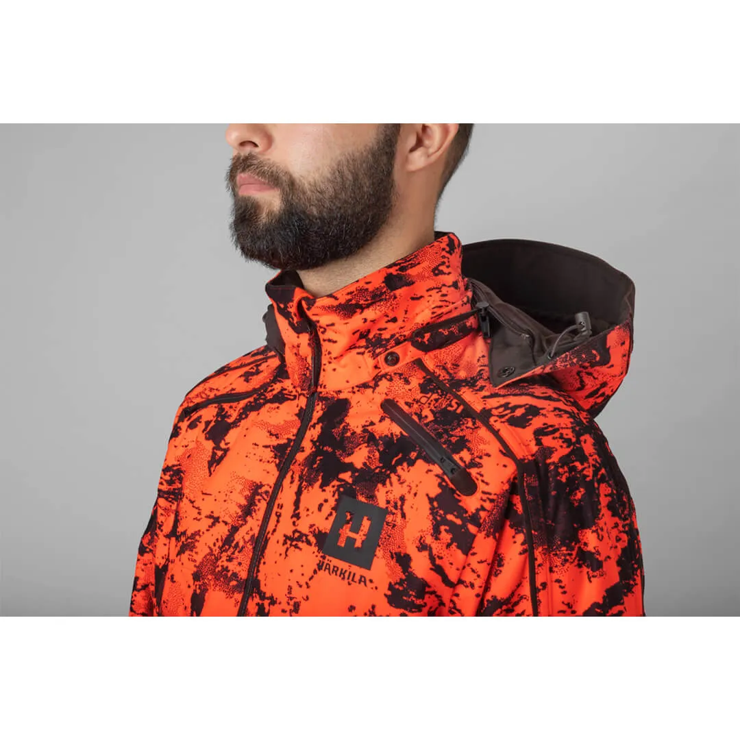 Wildboar Pro Camo HWS Jacket - AXIS MSP Orange Blaze by Harkila