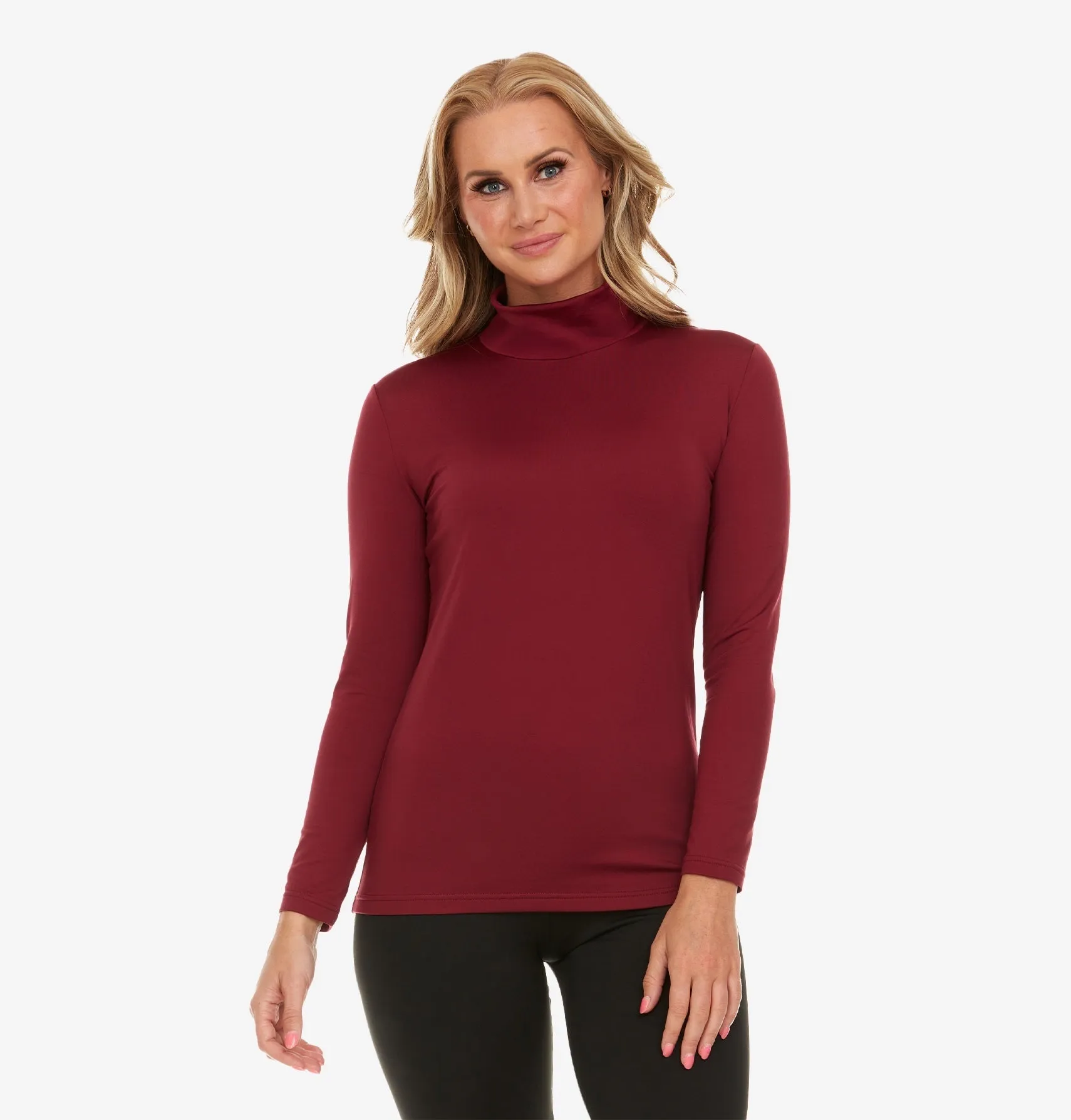 Women's Turtle Neck Thermal Top