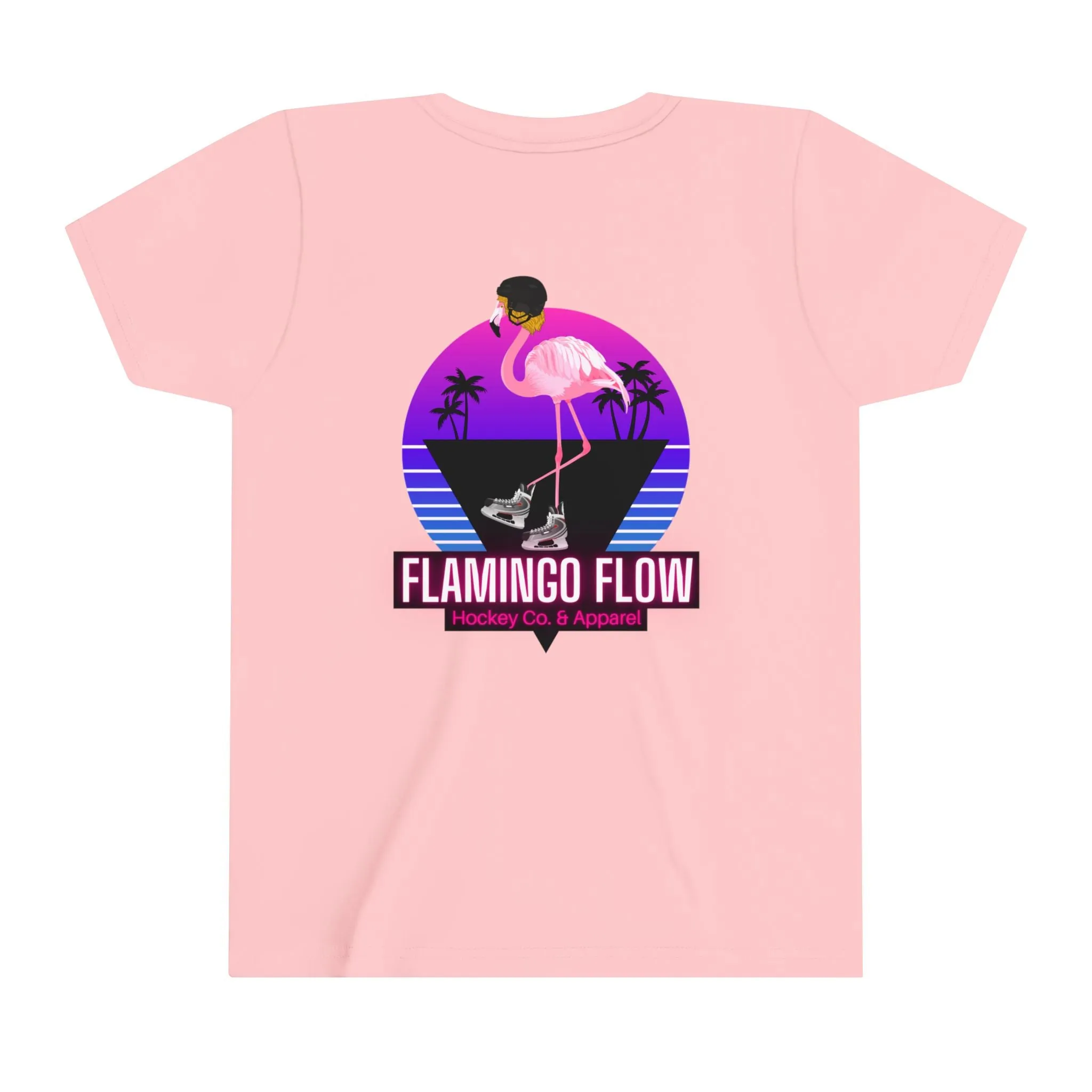 Youth Short Sleeve Flamingo Flow Tee