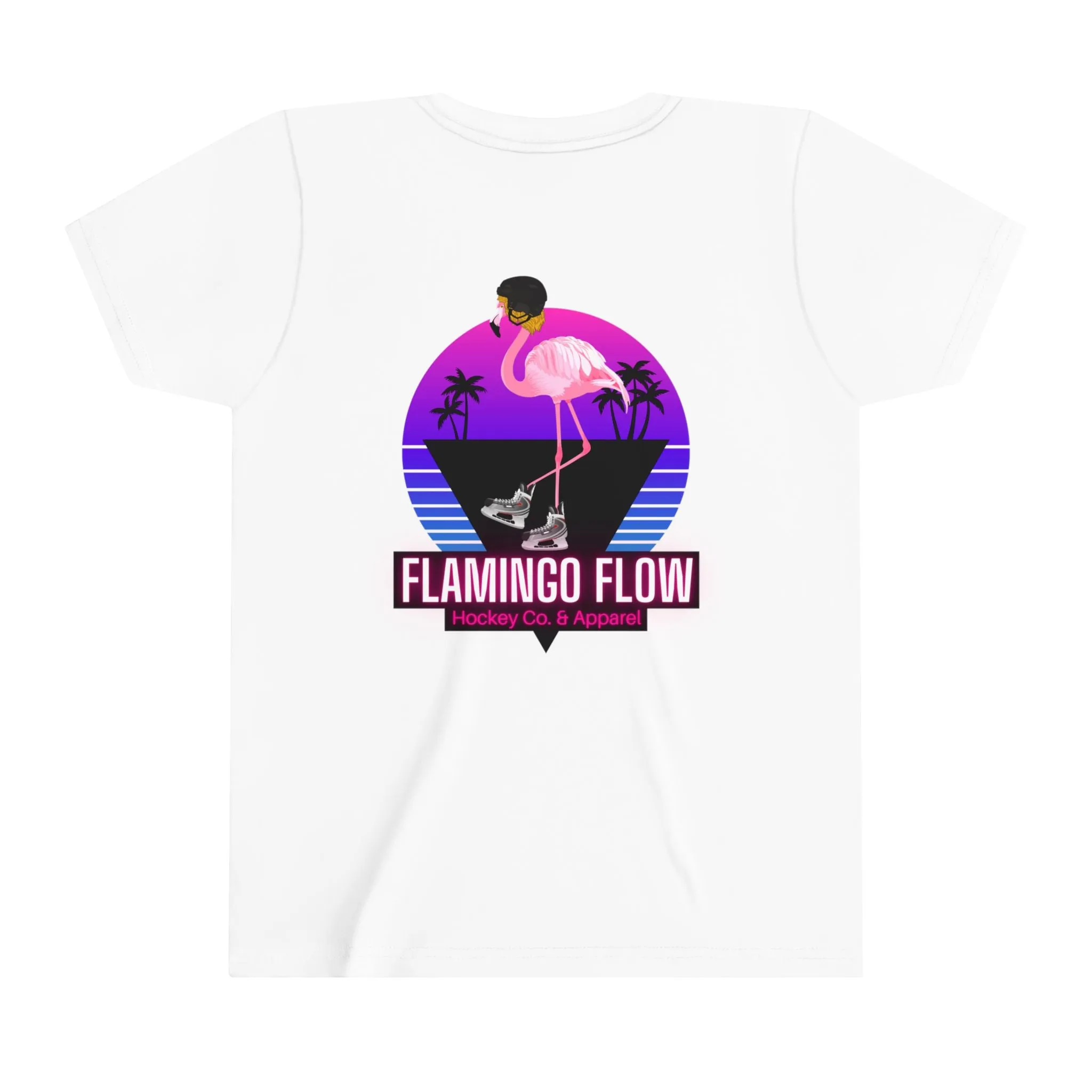 Youth Short Sleeve Flamingo Flow Tee