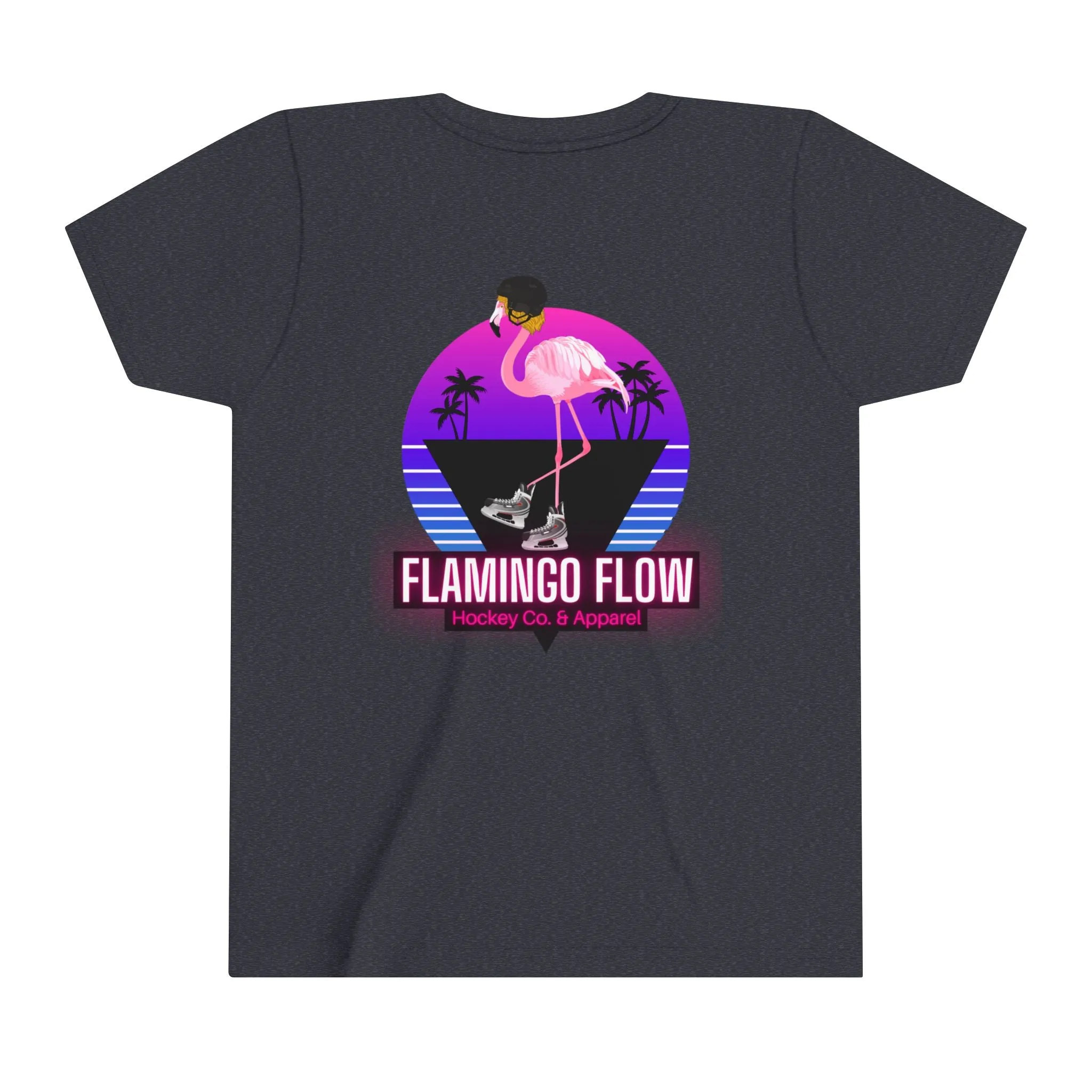 Youth Short Sleeve Flamingo Flow Tee