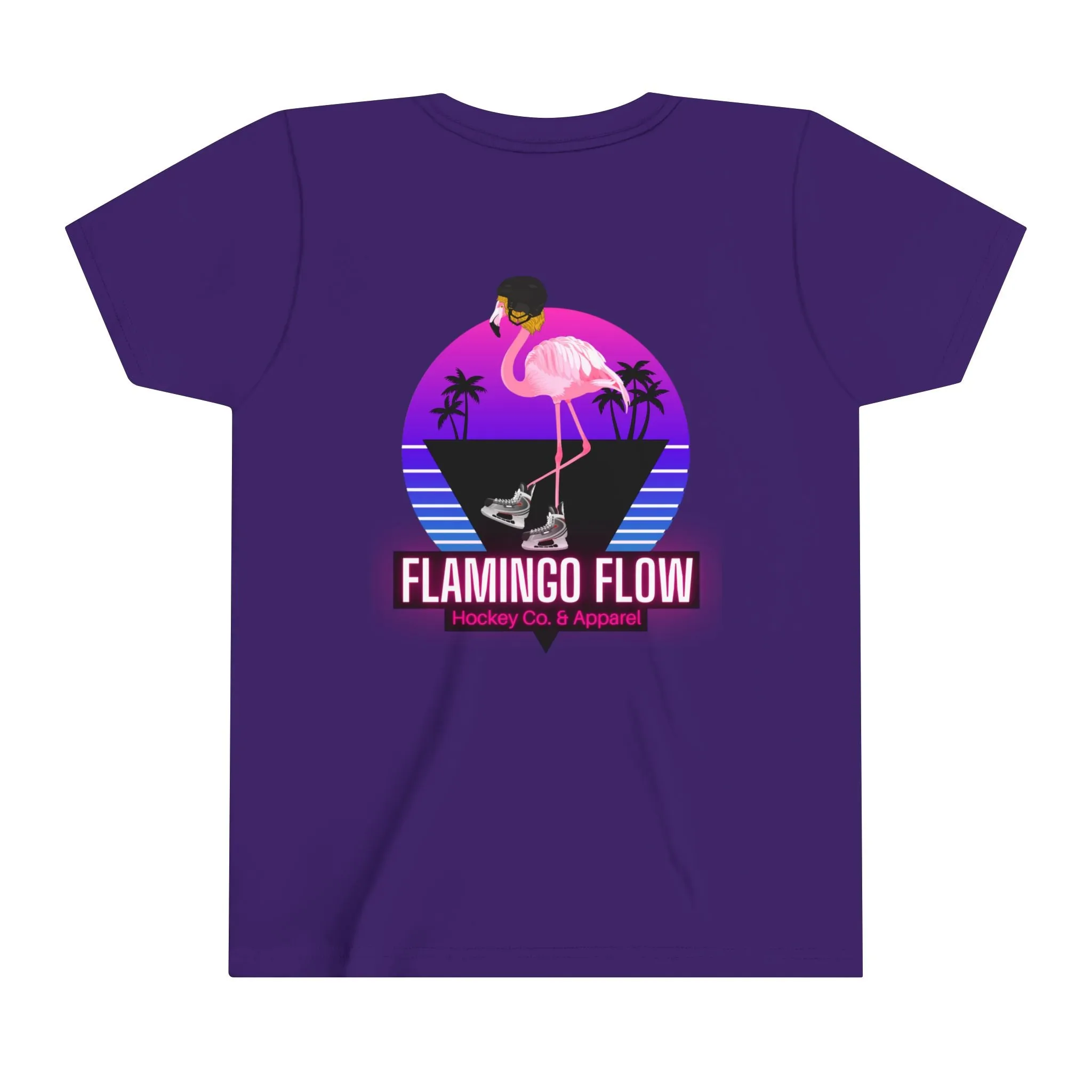 Youth Short Sleeve Flamingo Flow Tee